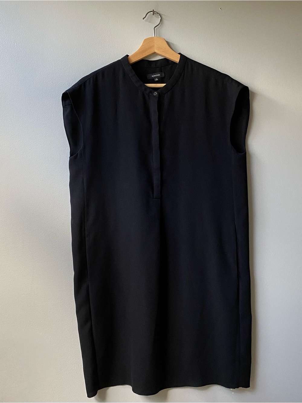 Barbaton Black Sleeveless Dress